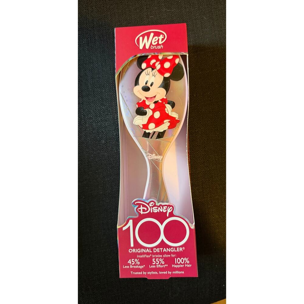 NEW Disney 100 Minnie Mouse The Wet Brush